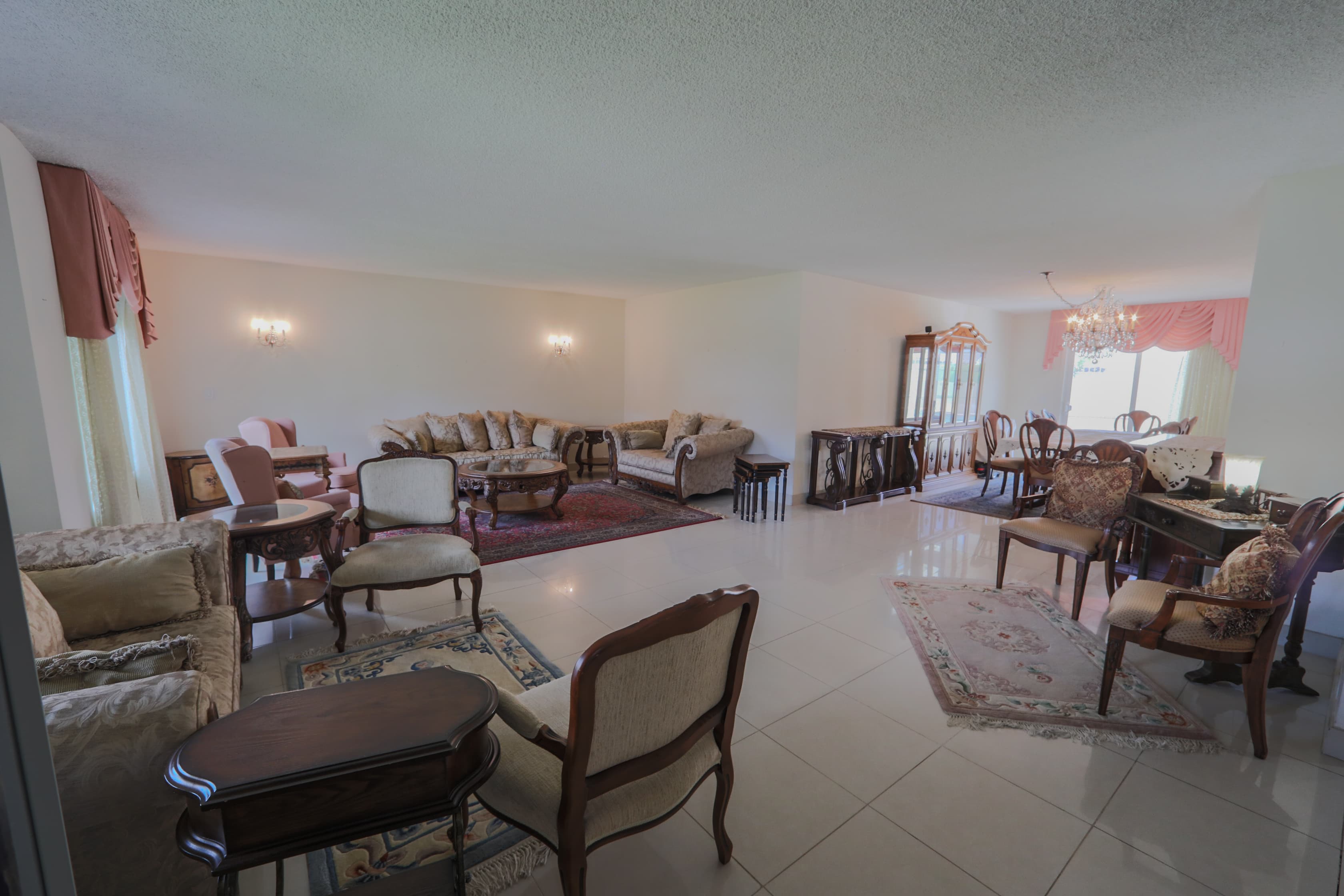Formal living and dining area at 720 Pepper Tree Lane